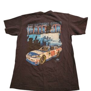 Chase Authentics Black Dale Jr. Race Car Graphic Tee